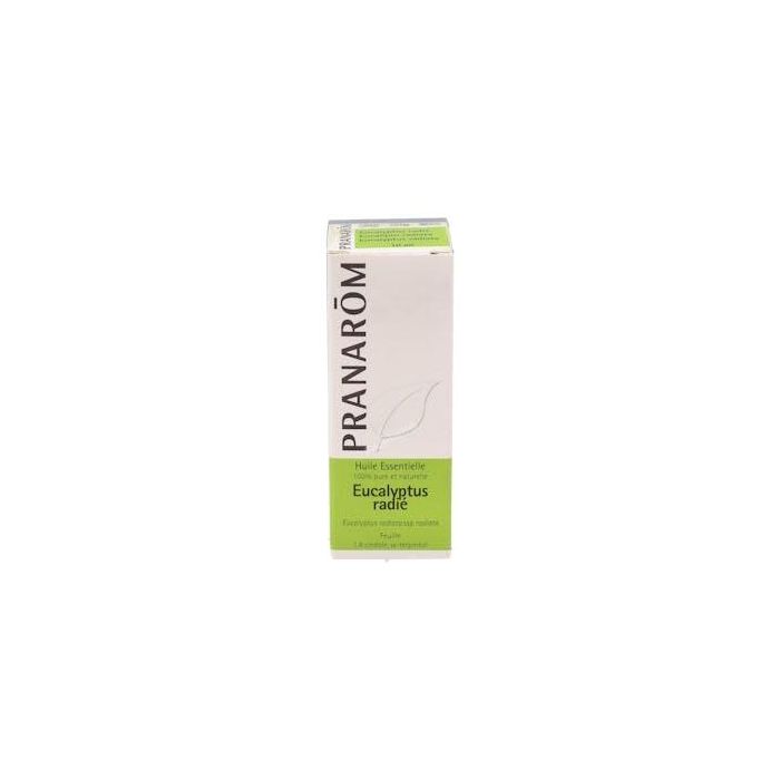 Pranarôm Aceite Esencial de Eucalipto Radiata 10 ml para Aromaterapia - Quimiotipo 1-8 Cineol y Alfa-Terpineol, el aliado natural de tu hogar.