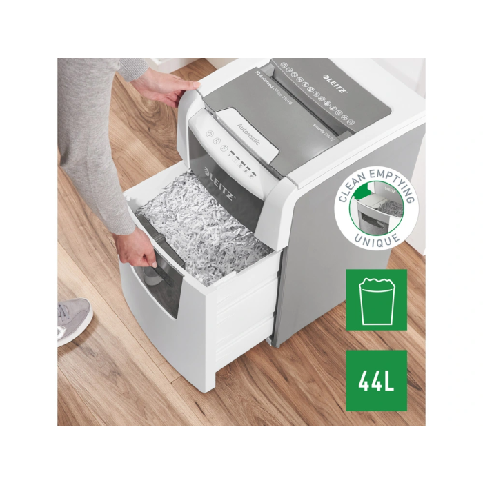 Trituradora de Papel Micro Corte Leitz IQ 150 Autofeed P5 7