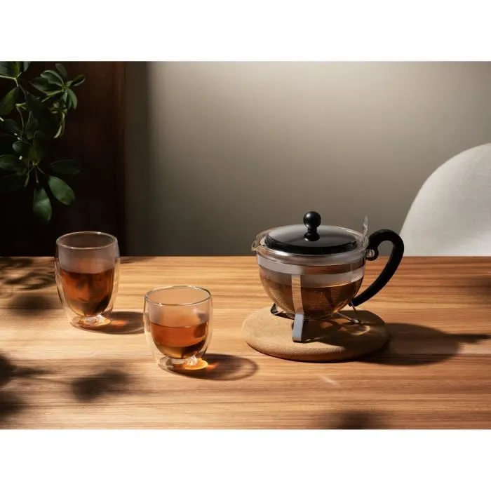 Bodum CHAMBORD Tetera con tamiz 1L gris 1