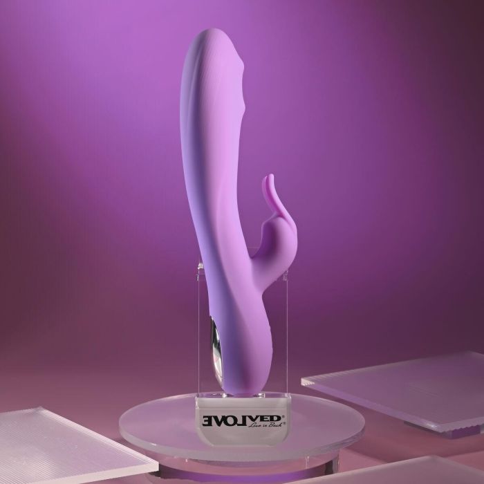 Vibrador Doble Estimulación Evolved Rosa 6 Vibrador Doble Estimulación Evolved Rosa 6