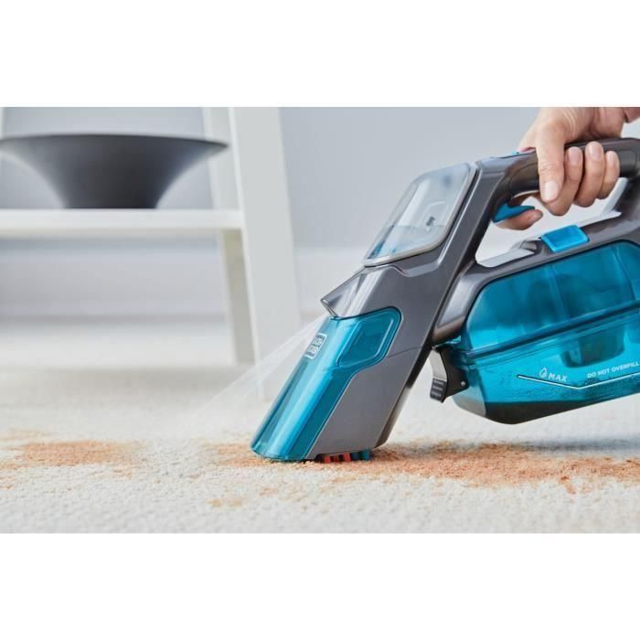 Aspirador de mano BLACK+DECKER - Spillbuster 2 en 1 - 12V 1.5 Ah - Cepillo manual - azul 3