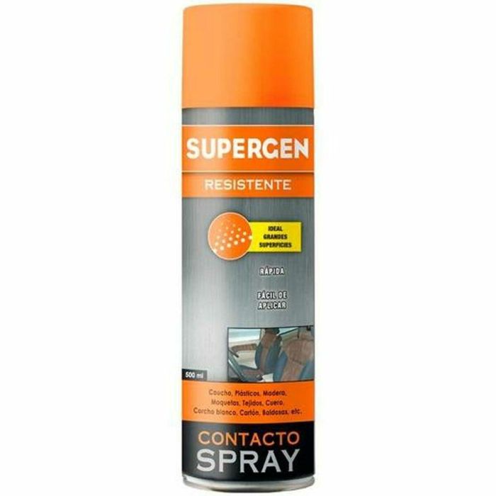 Adhesivo de contacto SUPERGEN 62610 Spray 500 ml 0 Adhesivo de contacto SUPERGEN 62610 Spray 500 ml 0