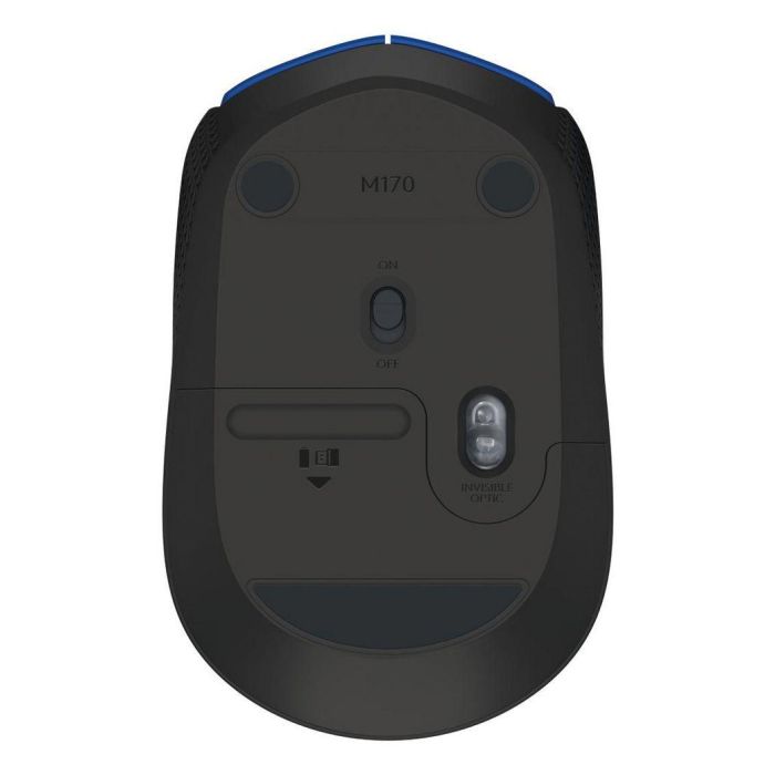 Logitech M171 Wireless Mouse, RF Wireless, Alkaline, Blue 3 Logitech M171 Wireless Mouse, RF Wireless, Alkaline, Blue 3