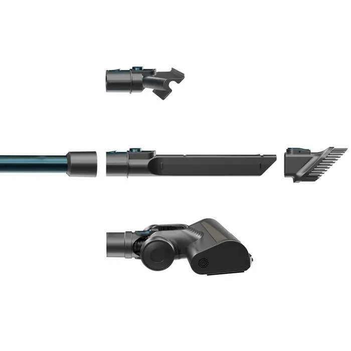 Hkoenig UPX32 Aspiradora Vertical Inalámbrica 2 en 1, 30000 Pa de Succión, 50 Min Autonomía, 0.8 L Depósito Azul