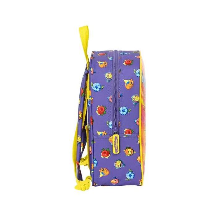 Mochila Escolar SuperThings Guardians of Kazoom Amarillo Morado 22 x 27 x 10 cm 5 Mochila Escolar SuperThings Guardians of Kazoom Amarillo Morado 22 x 27 x 10 cm 5