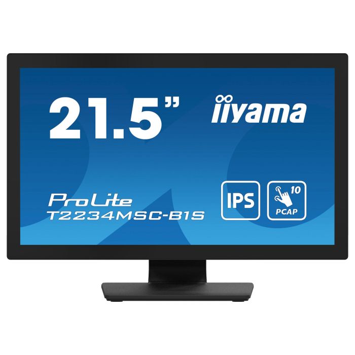 Iiyama Pantalla Táctil ProLite T2234MSC-B1S 21.5" Full HD 1920x1080 IPS Negro 1