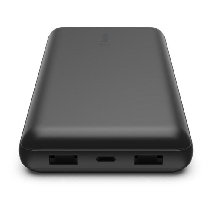 Belkin Power Bank 20K mAh con carga Qi, 2 USB-A y 1 USB-C, Negro 2