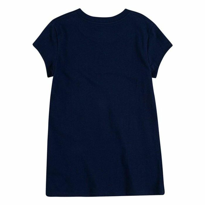 Camiseta de Manga Corta Infantil Levi's Batwing Azul oscuro 14 Años 5