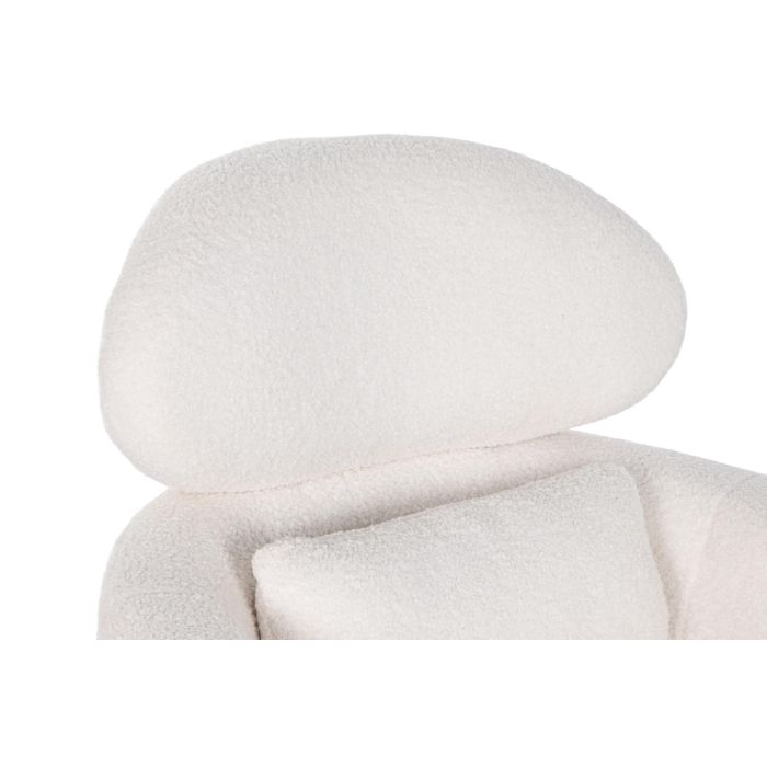 DKD Home Decor Butaca Scandi Blanco Plateado 75 x 95 x 71 cm 2 DKD Home Decor Butaca Scandi Blanco Plateado 75 x 95 x 71 cm 2