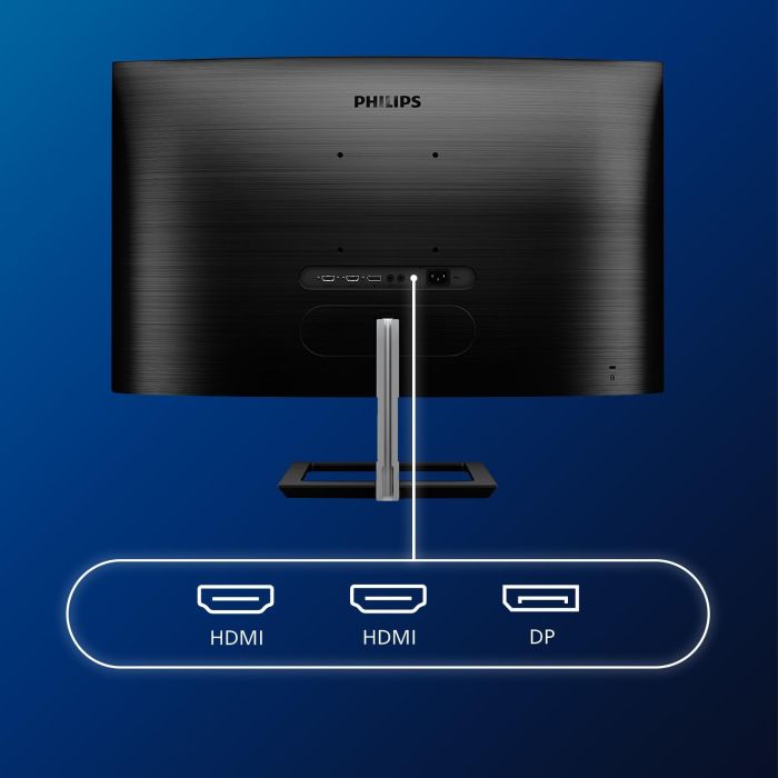 Philips 328E1CA Monitor curvo 31.5" 4K Ultra HD VA LCD 4ms con 2xHDMI y DisplayPort 4 Philips 328E1CA Monitor curvo 31.5" 4K Ultra HD VA LCD 4ms con 2xHDMI y DisplayPort 4