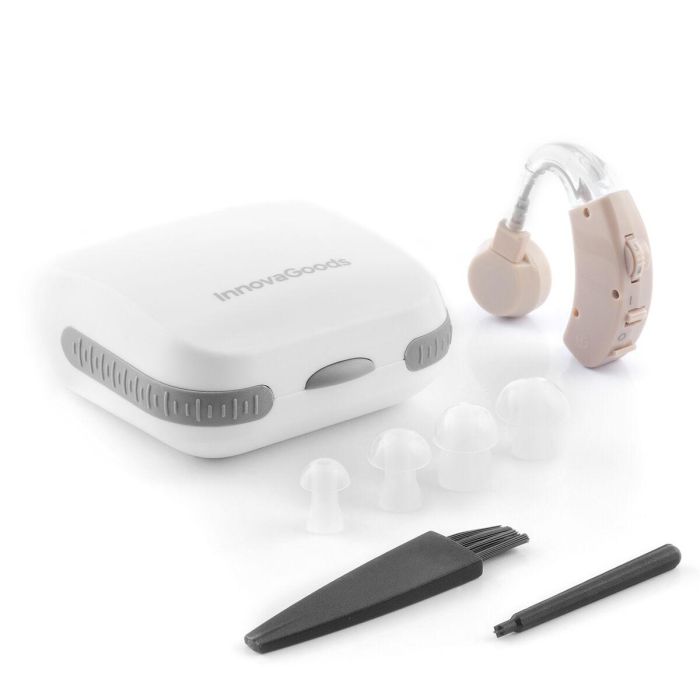 Amplificador de Sonido Retroauricular con Accesorios Welzy InnovaGoods 1 unidad 2 Amplificador de Sonido Retroauricular con Accesorios Welzy InnovaGoods 1 unidad 2
