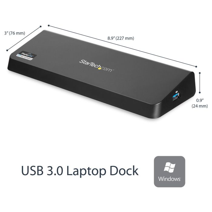 Hub USB Startech USB3DOCKHDPC
