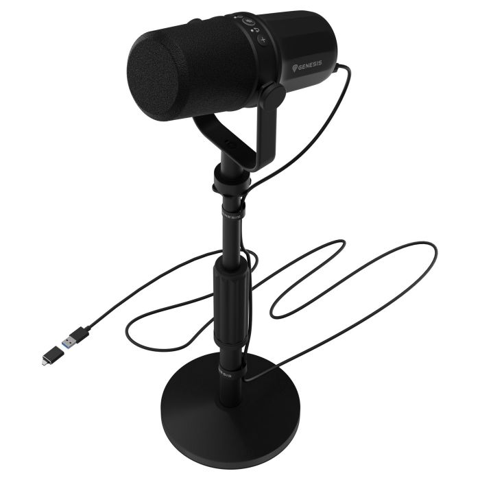 Genesis Gaming RADIUM 750D Micrófono para PC con Conector USB/XLR, Cardioide, 24-bit / 96 kHz, Negro 0 Genesis Gaming RADIUM 750D Micrófono para PC con Conector USB/XLR, Cardioide, 24-bit / 96 kHz, Negro 0