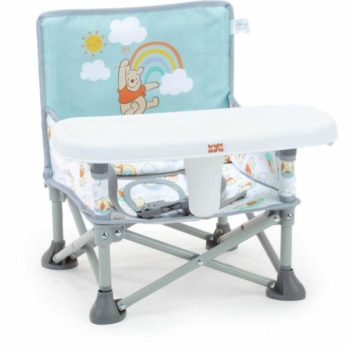Disney Baby Silla elevadora Winnie the Pooh Pop 'n Sit DIS0074451172036, para interior y exterior, plegado rápido