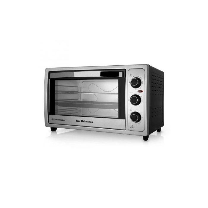 HORNO DE SOBREMESA ORBEGOZO HOT 381 - 2000W - CAPACIDAD 38L - FUNCIÓN CONVECCION - TEMPORIZADOR 90 MIN. - BANDEJA/PARRILLA/MANGO 3 HORNO DE SOBREMESA ORBEGOZO HOT 381 - 2000W - CAPACIDAD 38L - FUNCIÓN CONVECCION - TEMPORIZADOR 90 MIN. - BANDEJA/PARRILLA/MANGO 3