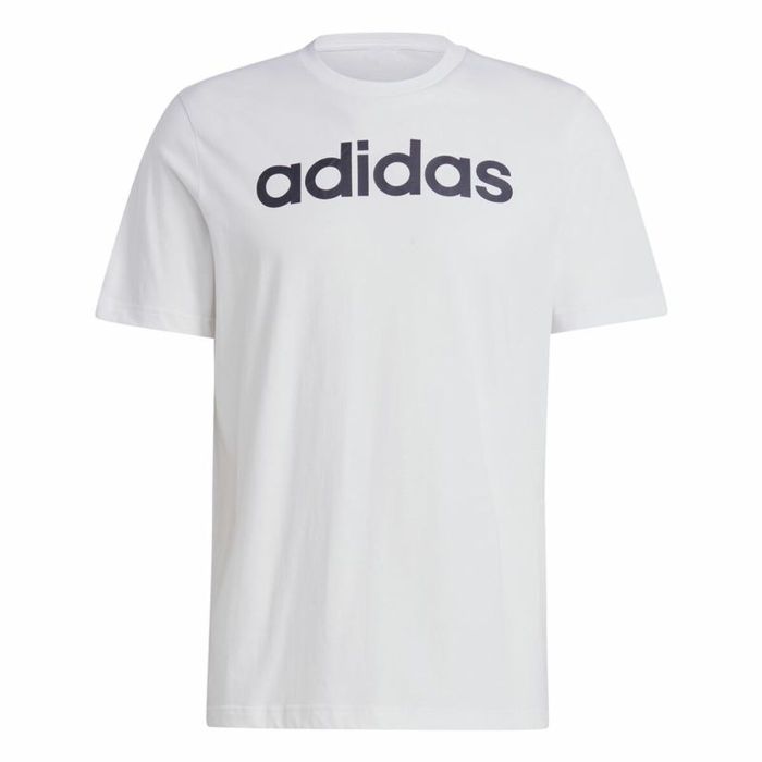 Camiseta de Manga Corta Hombre Adidas Essentials Linear Logo XL 0 Camiseta de Manga Corta Hombre Adidas Essentials Linear Logo XL 0