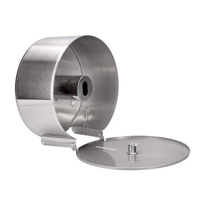 Q-connect Dispensador de Papel Higiénico Jumbo Acero Inoxidable 115x254x265 mm 6