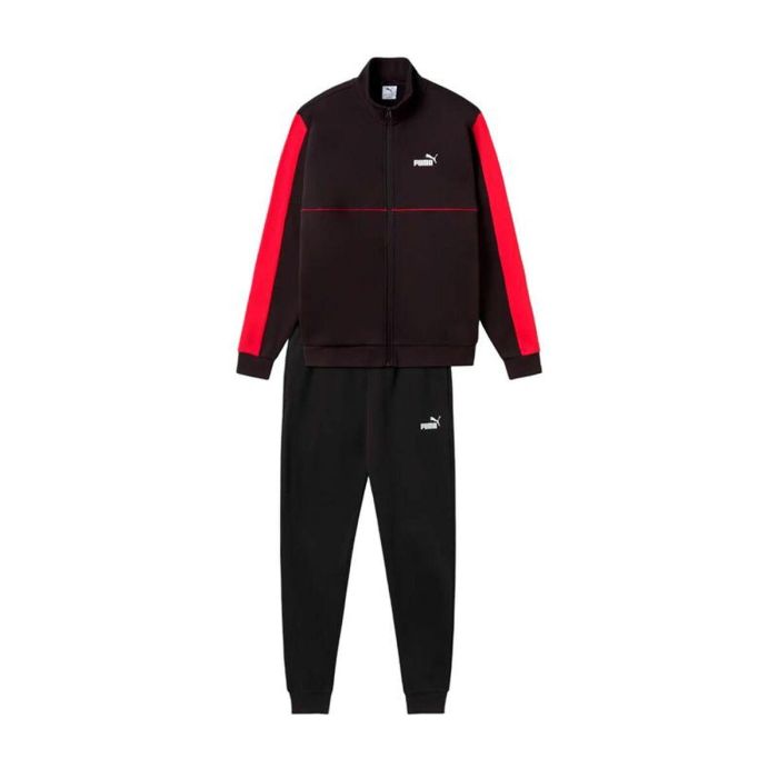 Chándal para Adultos Puma Sport Suit Fl Negro Hombre 39-41 0 Chándal para Adultos Puma Sport Suit Fl Negro Hombre 39-41 0