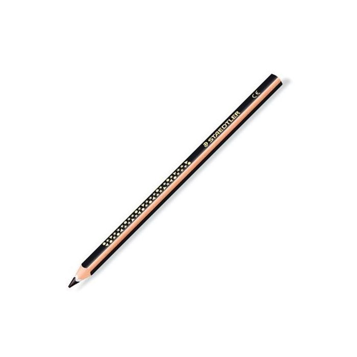 Staedtler Lápices de Colores Jumbo Noris Triangular Unicolor Negro (12 Unidades) (12 Unidades)