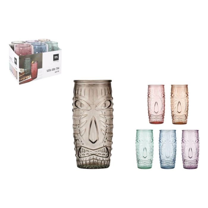 Vaso de agua La Mediterránea TIKI 0,6 L (24 Unidades) 1 Vaso de agua La Mediterránea TIKI 0,6 L (24 Unidades) 1