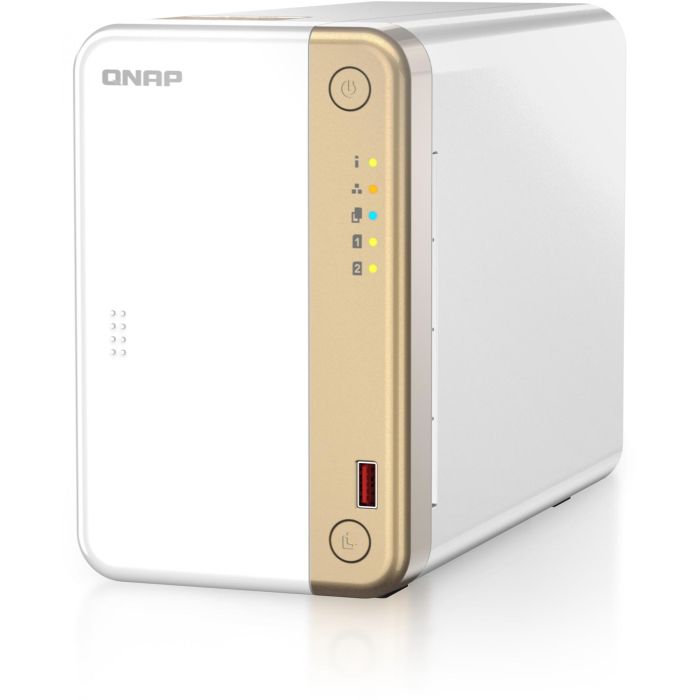 QNAP TS-262-4G NAS 2-Bay Intel Celeron Quad Core 4 GHz para Servidor o Almacenamiento en Red 4 QNAP TS-262-4G NAS 2-Bay Intel Celeron Quad Core 4 GHz para Servidor o Almacenamiento en Red 4