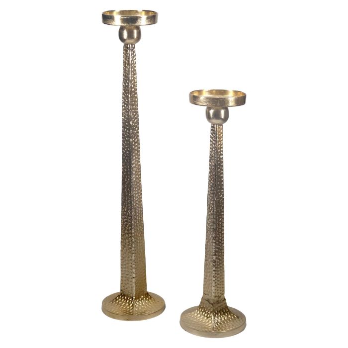 Portavela Moderno DKD Home Decor Dorado 18.5 x 64.5 x 18.5 cm 1