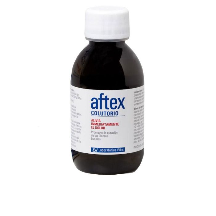 Aftex Colutorio para Úlceras Bucales y Aftas 150 ml - Con Ácido Hialurónico, sin Alcohol Aftex Colutorio para Úlceras Bucales y Aftas 150 ml - Con Ácido Hialurónico, sin Alcohol