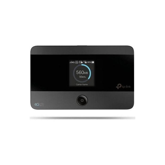 TP-Link M7350 Router Wi-Fi Móvil 4G LTE Hotspot 150Mbps Banda Dual 2.4/5GHz, Batería 2550mAh (10h), hasta 15 Dispositivos 0 TP-Link M7350 Router Wi-Fi Móvil 4G LTE Hotspot 150Mbps Banda Dual 2.4/5GHz, Batería 2550mAh (10h), hasta 15 Dispositivos 0