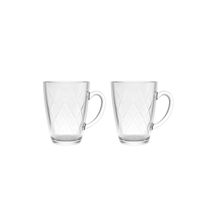 Set 2 Tazas Café con Leche 21Cl Diamond Naira - Inde (36 Cajas) 2 Set 2 Tazas Café con Leche 21Cl Diamond Naira - Inde (36 Cajas) 2