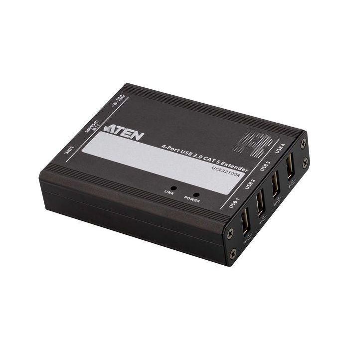 Aten 4-Port USB 2.0 CAT 5 Extender (up to100m) Aten 4-Port USB 2.0 CAT 5 Extender (up to100m)