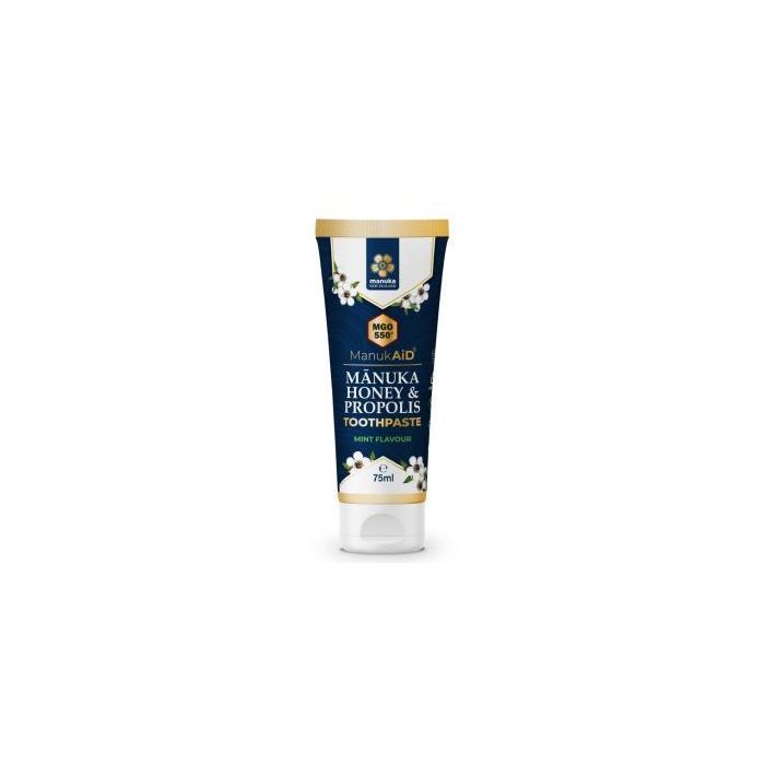Miel De Manuka Mgo 550+ Dentifrico Propolis 75Ml. Miel De Manuka Mgo 550+ Dentifrico Propolis 75Ml.