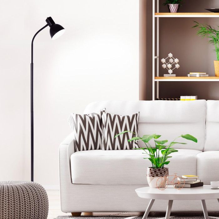 Lámpara de Suelo Vincent Recta Nórdica Compatible Bombilla LED E27 [SKD-F017-B] 7