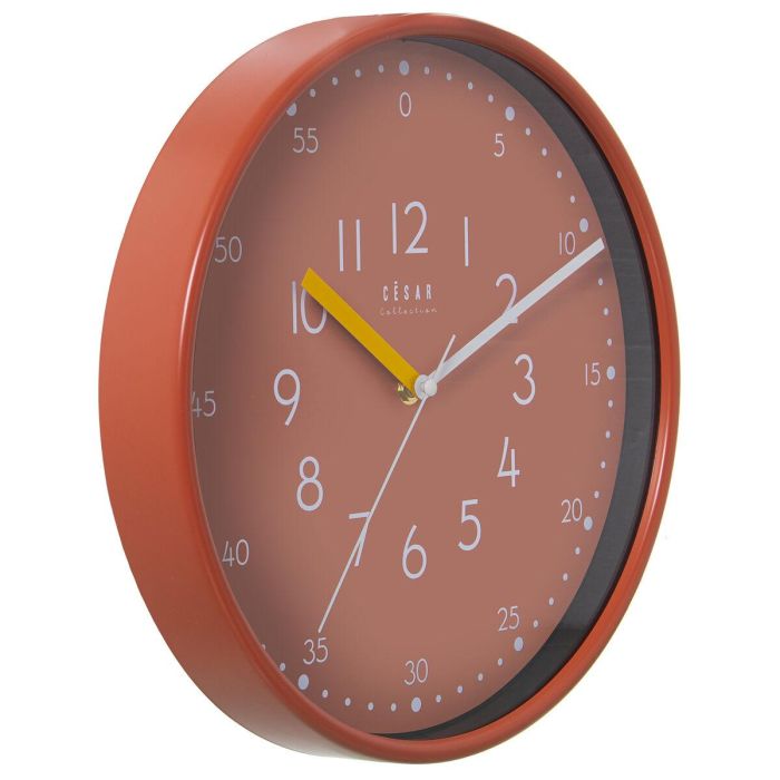 Reloj de Pared Alexandra House Living Rosa Acrílico Plástico 30 x 30 x 4 cm 2