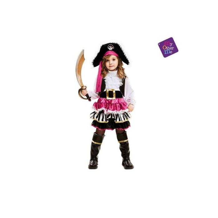 Disfraz pequeña pirata talla 5-6 y 5 Disfraz pequeña pirata talla 5-6 y 5