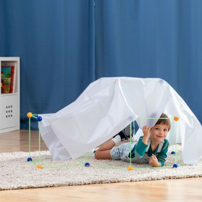 Kit de Construcción de Fuertes para Niños Archikitt InnovaGoods 85 Piezas 8