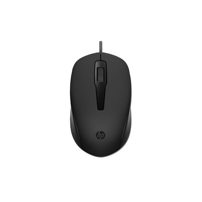 HP 150 Ratón con Cable, Preciso y Cómodo, Ideal para Productividad Diaria 1 HP 150 Ratón con Cable, Preciso y Cómodo, Ideal para Productividad Diaria 1
