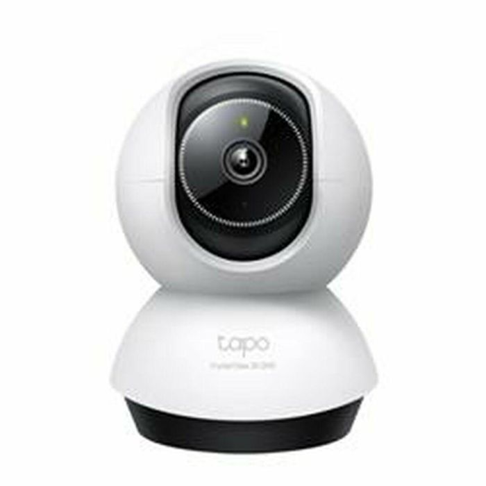 Tp - link Tapo TC72 Cámara Seguridad WiFi 360° 2K, Visión Nocturna, Detección IA, Alarma Luz/Sonido, Control Voz 25