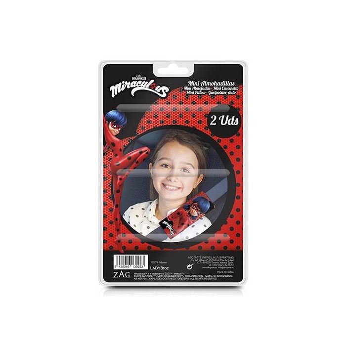 Almohadillas para Cinturón de Seguridad Lady Bug CS6 Rojo 2 Almohadillas para Cinturón de Seguridad Lady Bug CS6 Rojo 2