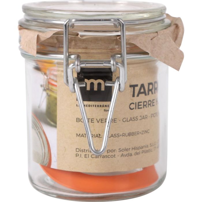 Tarro Hermético de Vidrio con Cierre Clip 250 ml - La Mediterranea (24 Unidades) 7 Tarro Hermético de Vidrio con Cierre Clip 250 ml - La Mediterranea (24 Unidades) 7