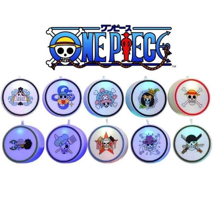 Teknofun Guirnalda Luminosa One Piece - 2 metros, 10 logos, fija o progresiva, pilas AA o micro USB 1 Teknofun Guirnalda Luminosa One Piece - 2 metros, 10 logos, fija o progresiva, pilas AA o micro USB 1