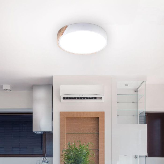 Pack 2 Plafónes LED 18W 1.800Lm Redondo BiColor "Veronica" CCT Seleccionable 40.000H [HO-PL-BI-18W-03-PK2] 4