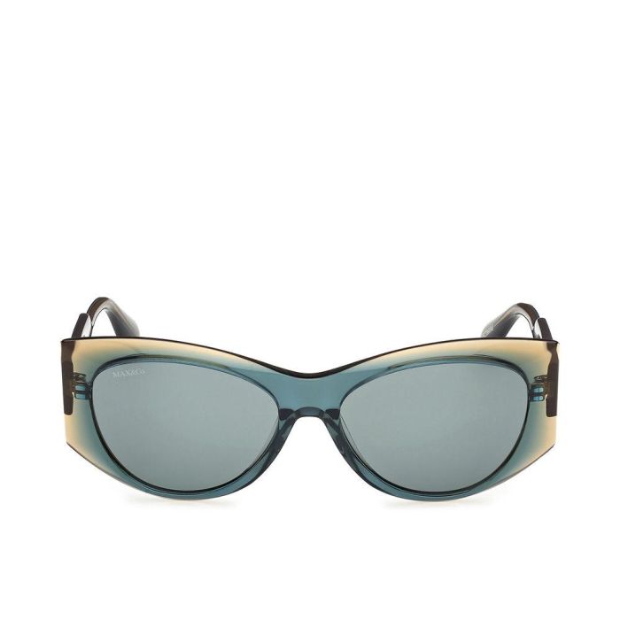 Max & Co MO0116 Gafas de Sol para Mujer - Montura Redonda de Acetato, 56 mm
