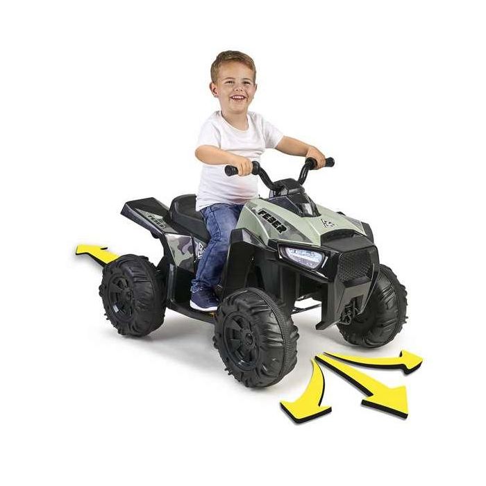 Feber Quad de Batería 12V Modelo Boxer - Vehículo Infantil con Medidas 59x58x85,5 cm, para Niños +3 Años 10