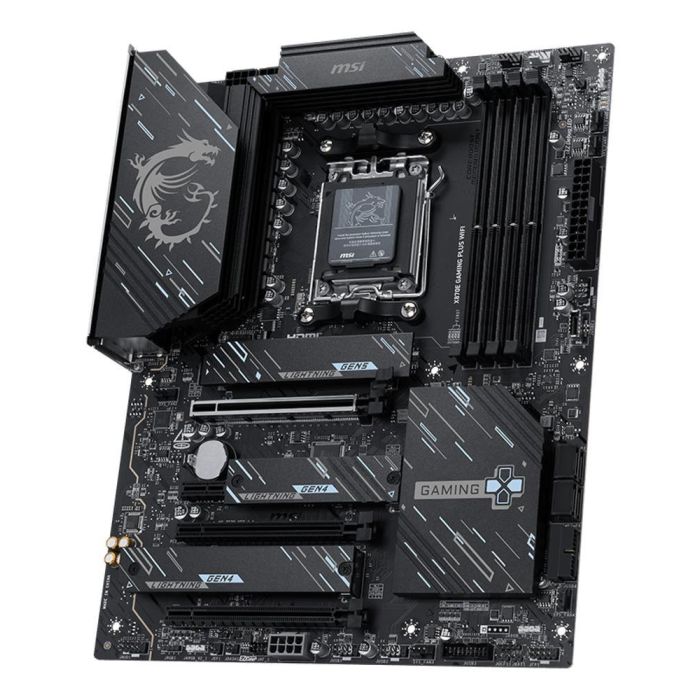 MSI X870E GAMING PLUS WiFi Placa Base AMD X870E AM5 para Ryzen 7000/8000/9000 DDR5 ATX Wi-Fi 7 2 MSI X870E GAMING PLUS WiFi Placa Base AMD X870E AM5 para Ryzen 7000/8000/9000 DDR5 ATX Wi-Fi 7 2