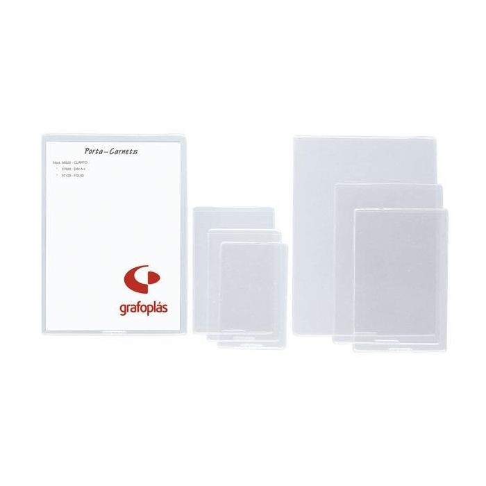 Grafoplas Fundas Pvc Transaparentes Folio Paquete -100U- Grafoplas Fundas Pvc Transaparentes Folio Paquete -100U-