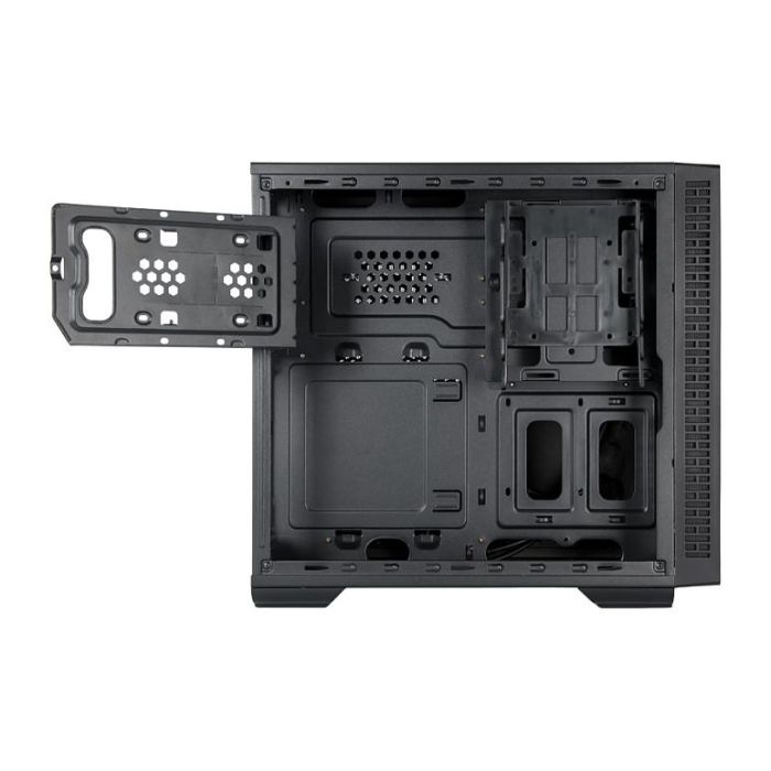Chieftec UK-02B-OP Torre PC Cubo Negro ATX, micro ATX, Mini-ITX para Hogar / Oficina 2