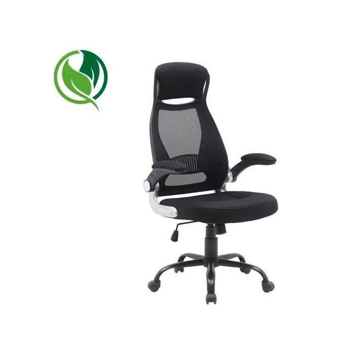 Archivo 2000 Silla Operativa Barbantesa Ergonomica Negra con Reposacabezas