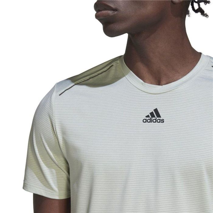 Camiseta de Manga Corta Hombre Adidas Verde Claro 40,5 18