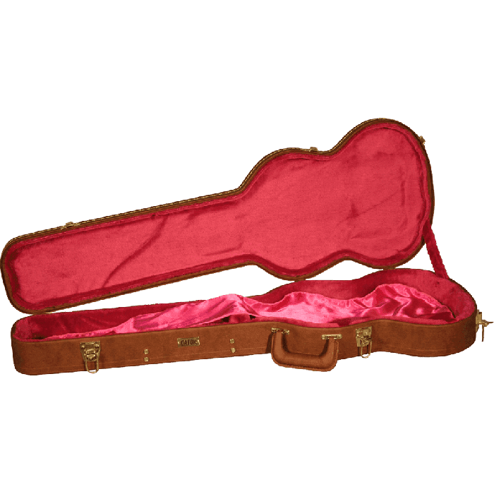 Gator GW Deluxe Estuche para Guitarra Eléctrica Sg Marrón 2