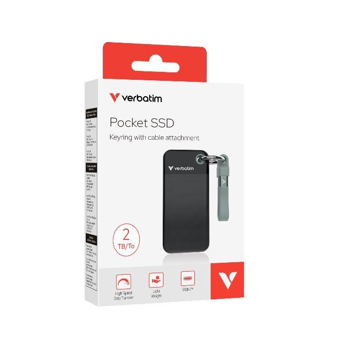 Verbatim Disco Duro Externo SSD 1TB USB 3.2 Gen 2 Tipo-C 1000MB/s Portátil 2 Verbatim Disco Duro Externo SSD 1TB USB 3.2 Gen 2 Tipo-C 1000MB/s Portátil 2